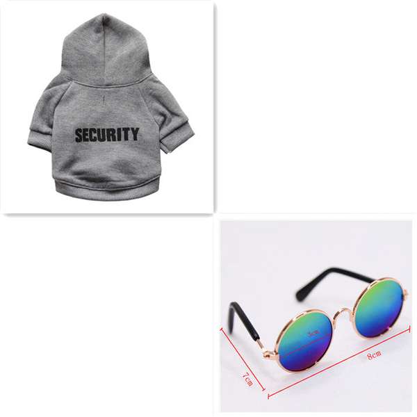 Security marking Fleece Cloth Pet Sweater