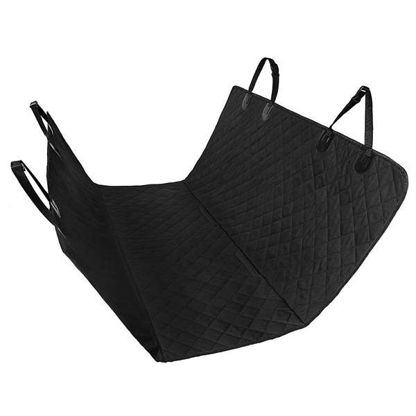 Dog Car Backseat Cover Hammock Safety Protector Mat With Zipper And Pocket
