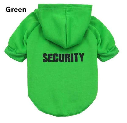 Security marking Fleece Cloth Pet Sweater