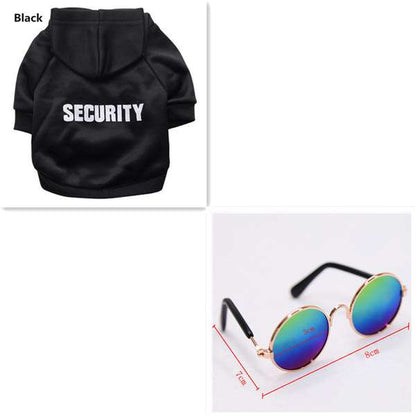 Security marking Fleece Cloth Pet Sweater