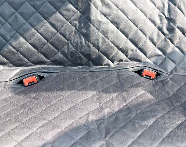 Dog Car Backseat Cover Hammock Safety Protector Mat With Zipper And Pocket