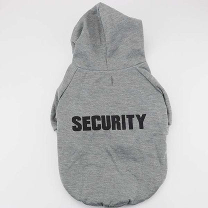 Security marking Fleece Cloth Pet Sweater
