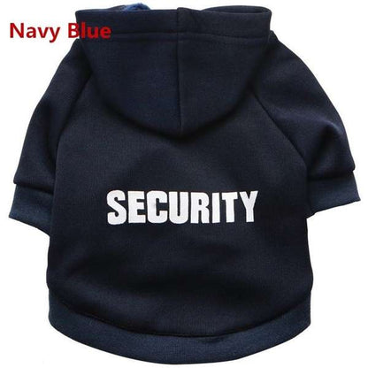 Security marking Fleece Cloth Pet Sweater