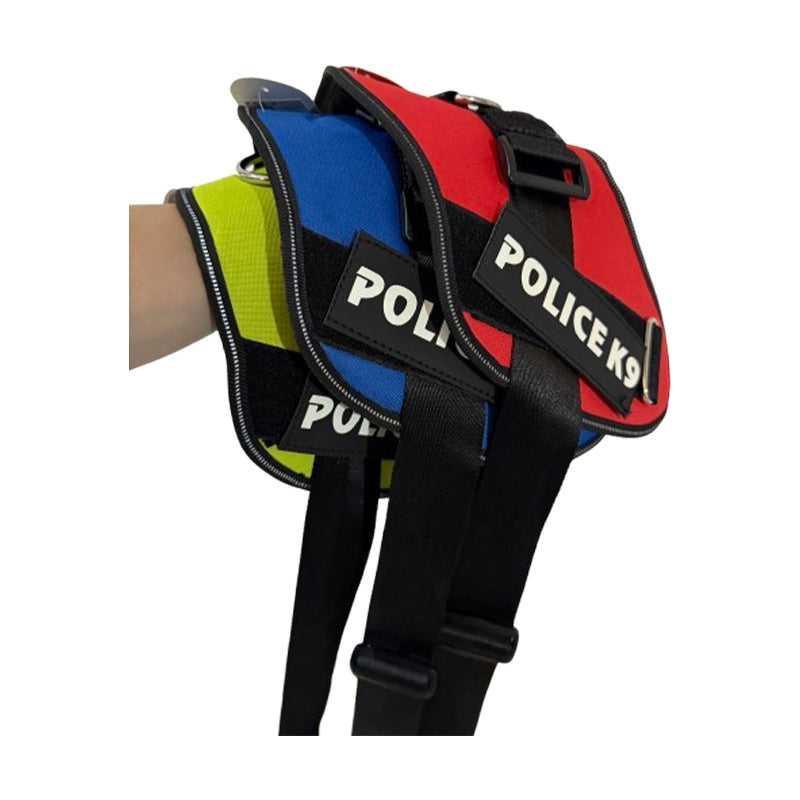 Police K9 Dog Harness Multi Colours Dog Harness XXL - Random Colour - Treats N Squeaks