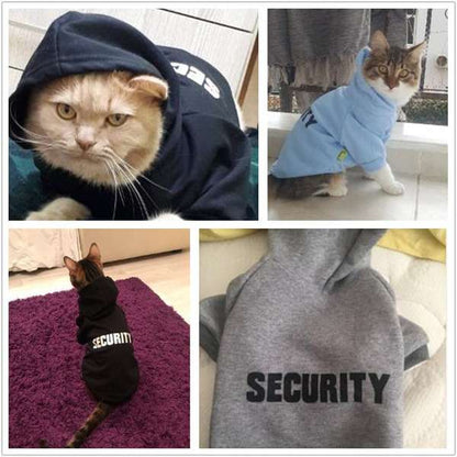 Security marking Fleece Cloth Pet Sweater
