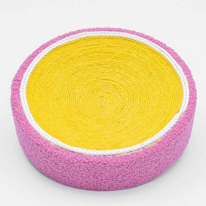 Cat Scratch Board Corrugated Paper Bowl With Grinding Claw