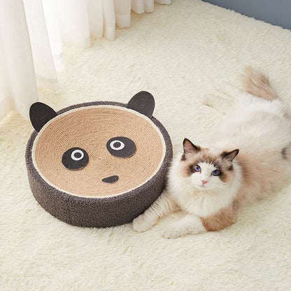 Cat Scratch Board Corrugated Paper Bowl With Grinding Claw