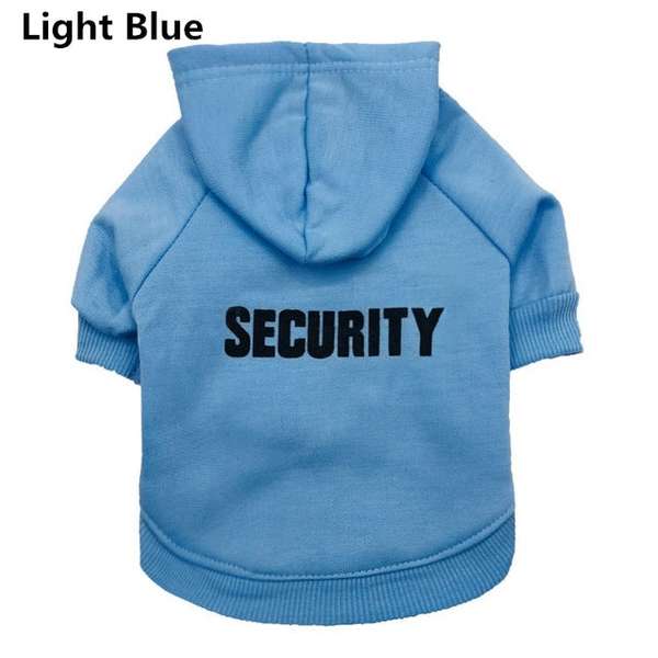 Security marking Fleece Cloth Pet Sweater