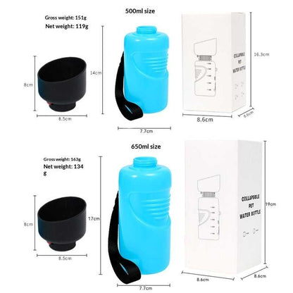 Portable Squeeze-style Dog Water Bowl / Drinking Fountain