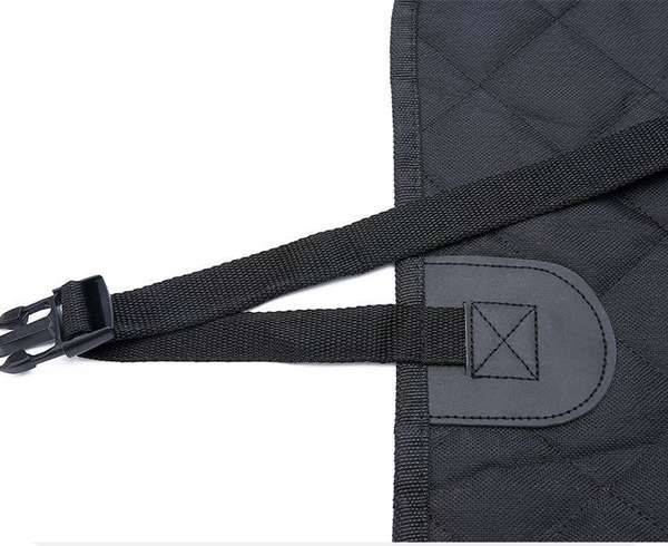 Dog Car Backseat Cover Hammock Safety Protector Mat With Zipper And Pocket