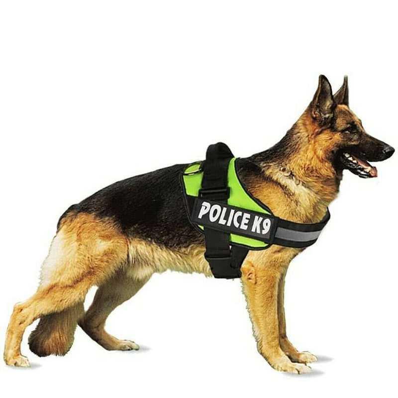 Police K9 Dog Harness Multi Colours Dog Harness XXL - Random Colour - Treats N Squeaks
