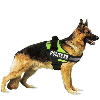 Police K9 Dog Harness Multi Colours Dog Harness XXL - Random Colour - Treats N Squeaks