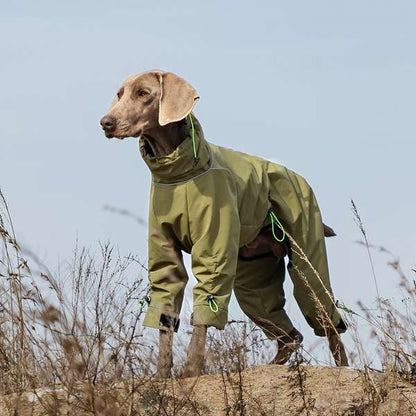 Large Dog Four-leg Shell Jacket Windproof Turtleneck Outdoor