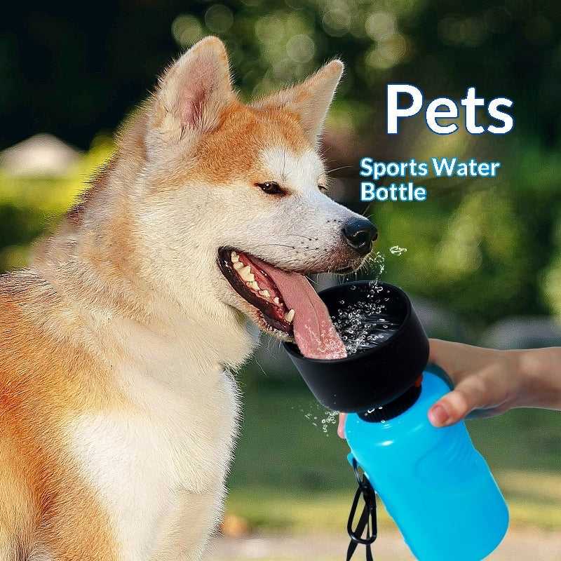Portable Squeeze-style Dog Water Bowl / Drinking Fountain