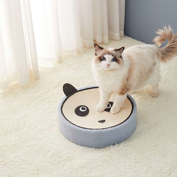 Cat Scratch Board Corrugated Paper Bowl With Grinding Claw