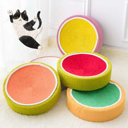 Cat Scratch Board Corrugated Paper Bowl With Grinding Claw