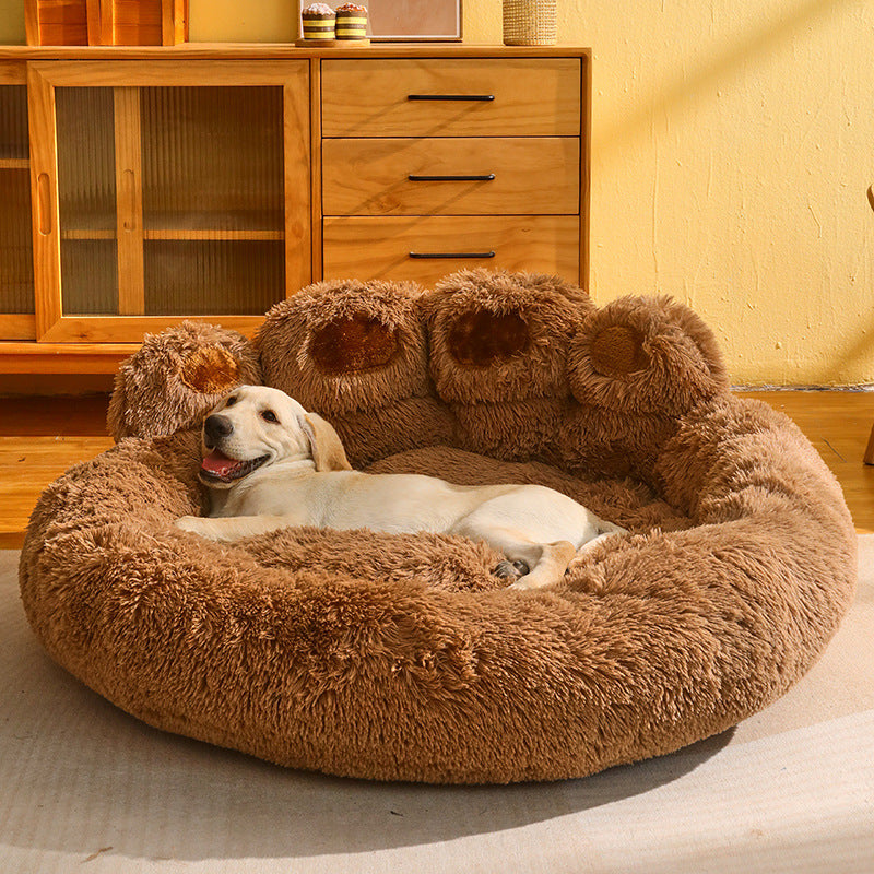 Warm Dog Bed Fleece-lined Sofa Mattress